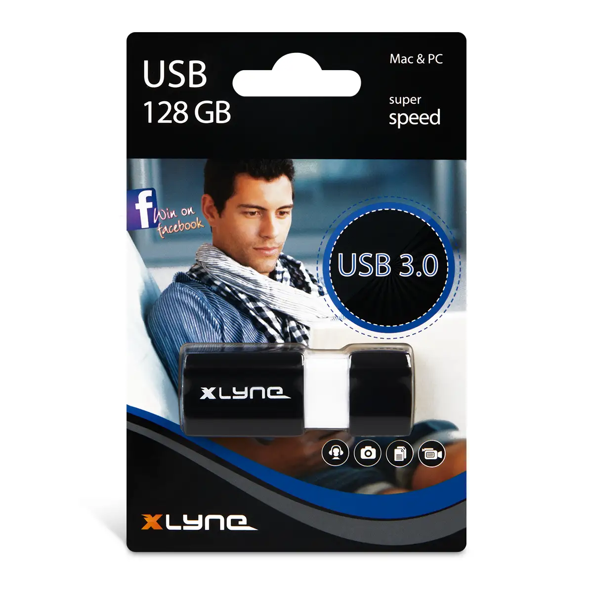 Ultraspeed USB 3.0 Stick, 128 GB