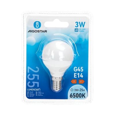 Aigostar LED 'Classic', E14, 3W