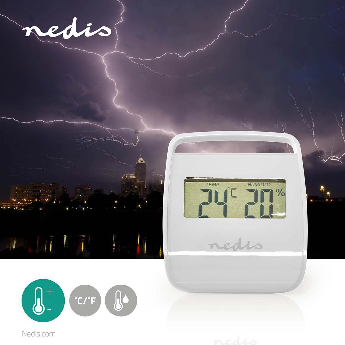 Nedis Digitales Thermometer