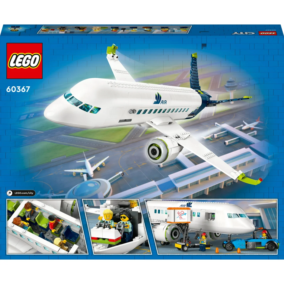 LEGO® City Passagierflugzeug 60367