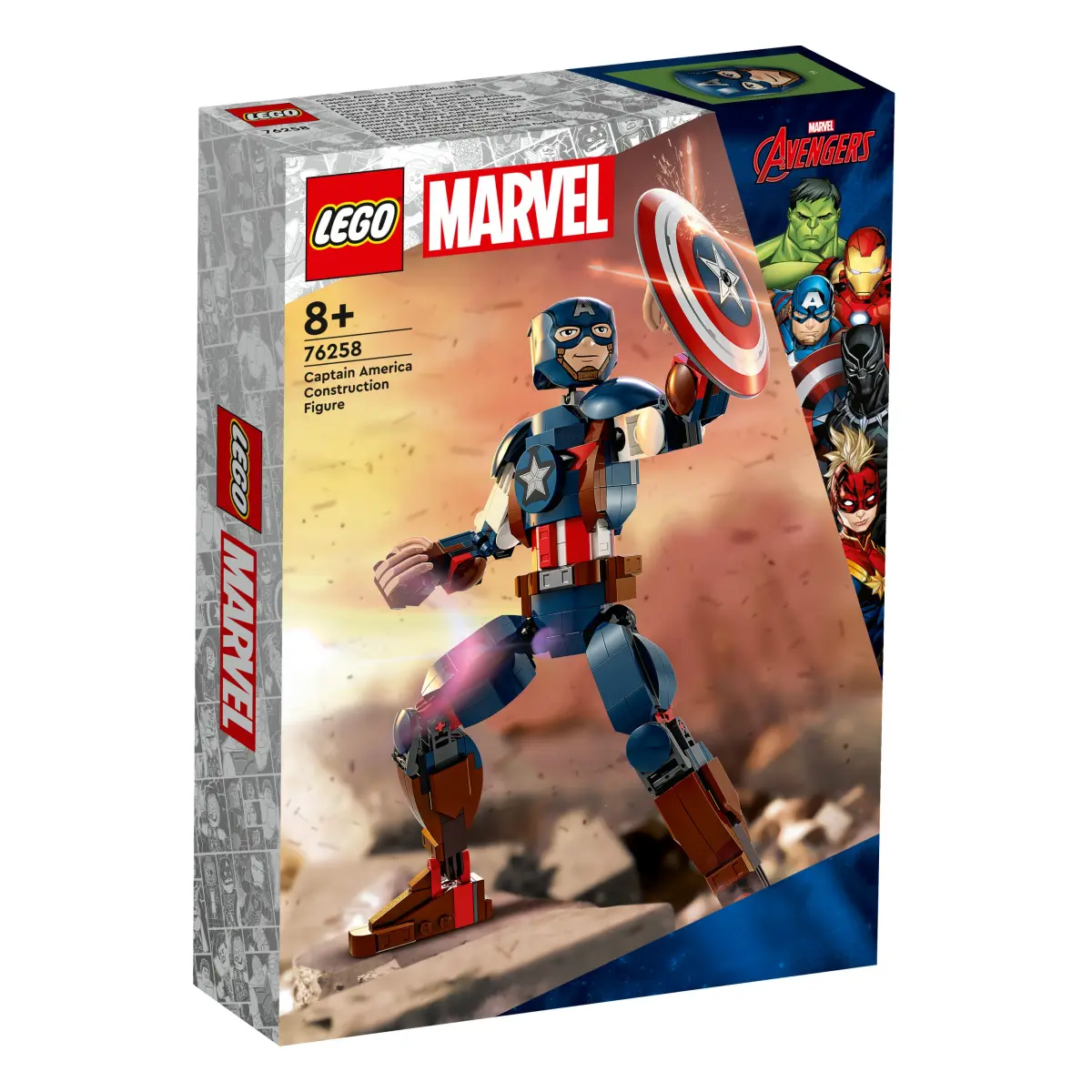 LEGO® Marvel Super Captain America Baufigur 76258