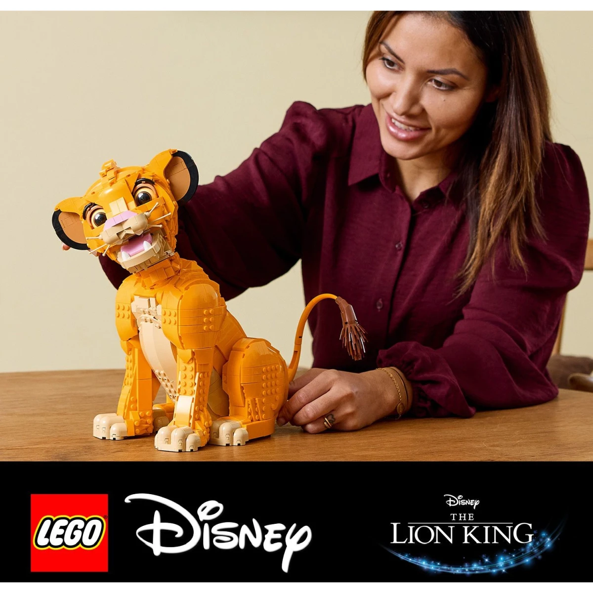 LEGO® Disney Simba, Der junge König der Löwen 43247