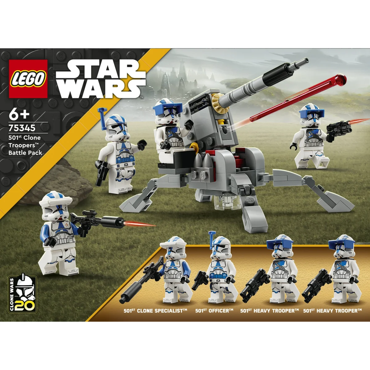 LEGO® Star Wars 501st Clone Troopers Battle Pack 75345