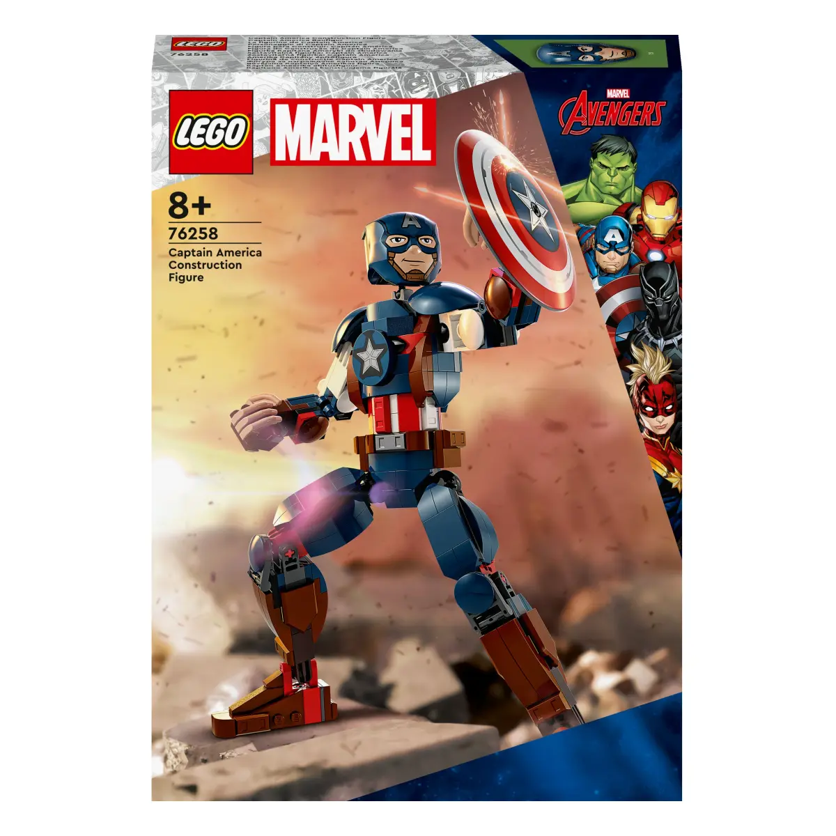 LEGO® Marvel Super Captain America Baufigur 76258