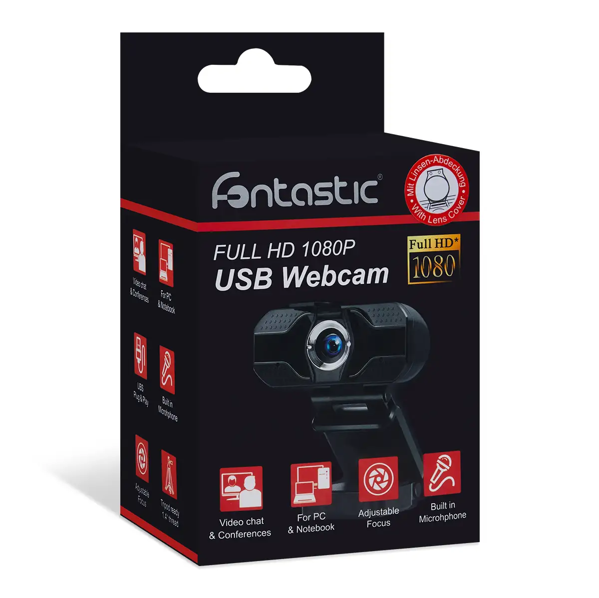 USB Webcam Full HD 1080P