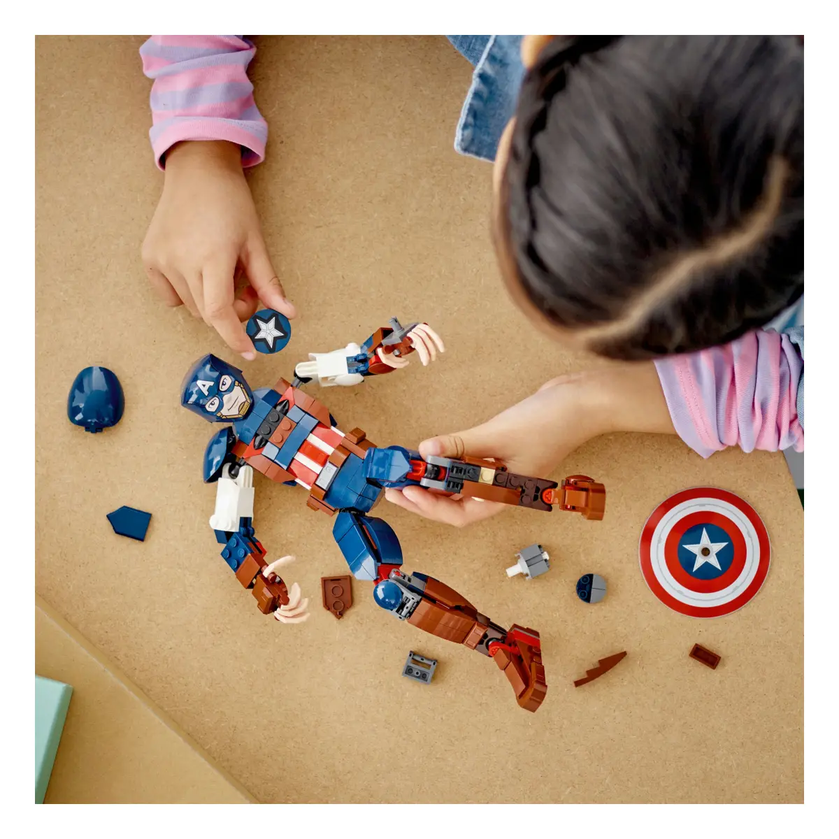 LEGO® Marvel Super Captain America Baufigur 76258