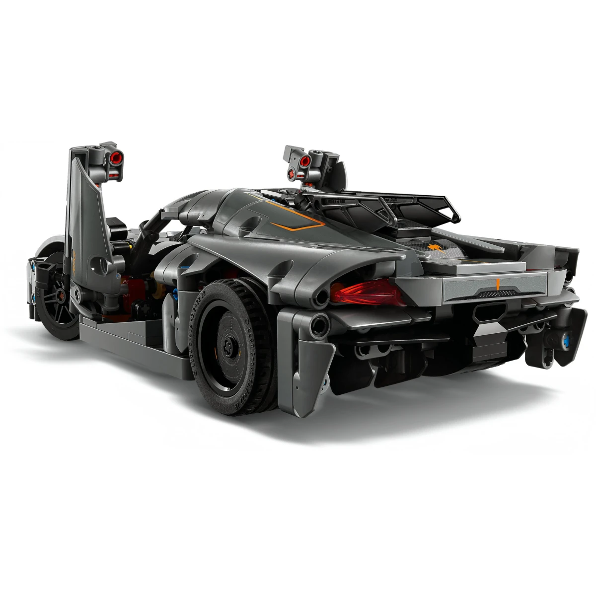 LEGO® Technic Koenigsegg Jesko Absolut Supersportwagen in Grau 42173