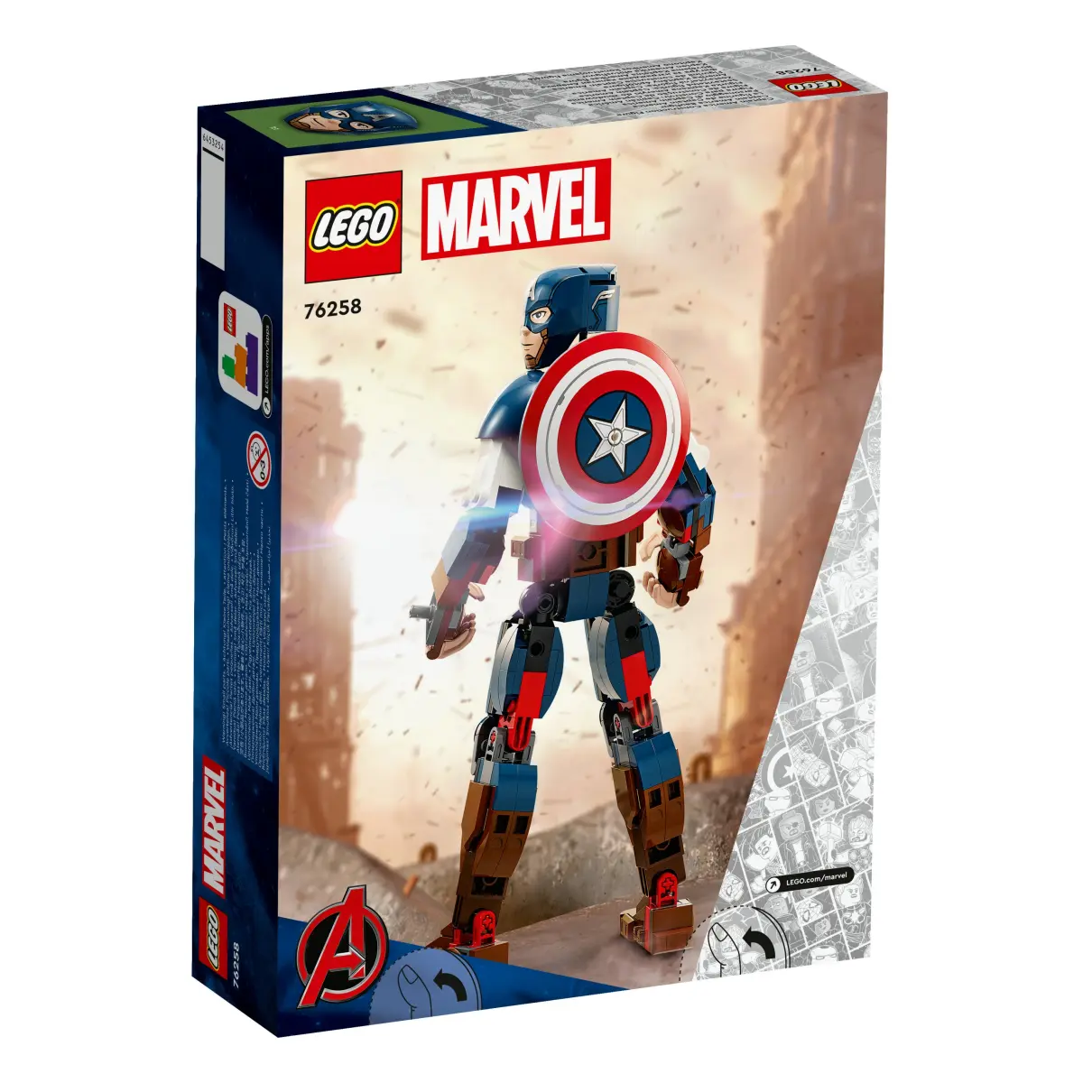 LEGO® Marvel Super Captain America Baufigur 76258