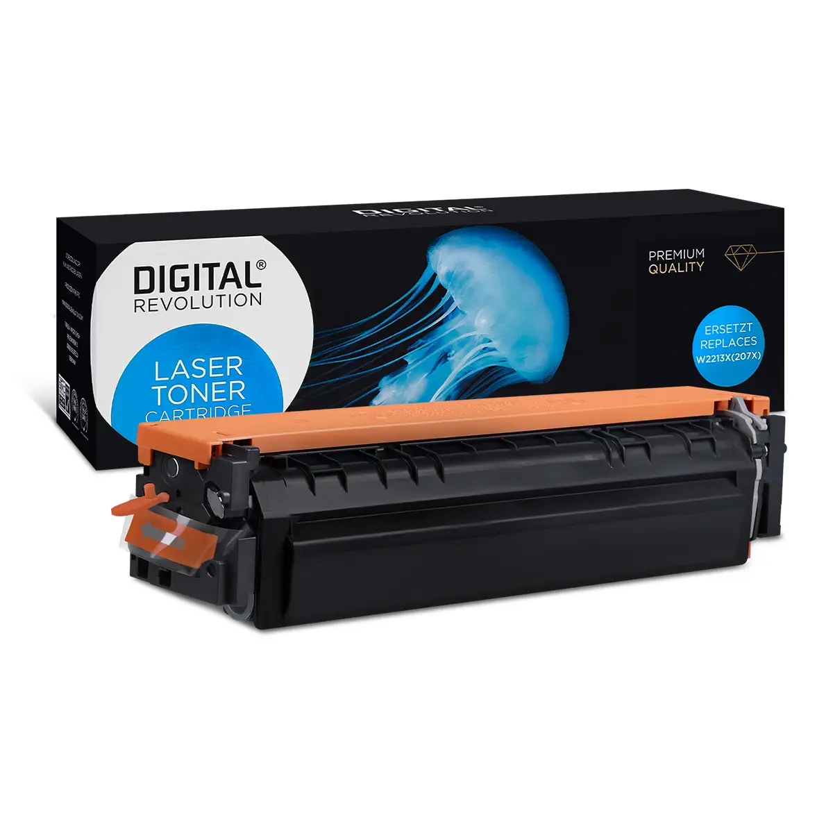 HP 207 - alternativer Toner 'cyan' 2.450 Seiten - Digital Revolution