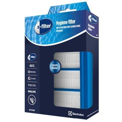 Electrolux EFH12W s-filter® Staubsauger Hygiene Filter™ auswaschbarer Filter