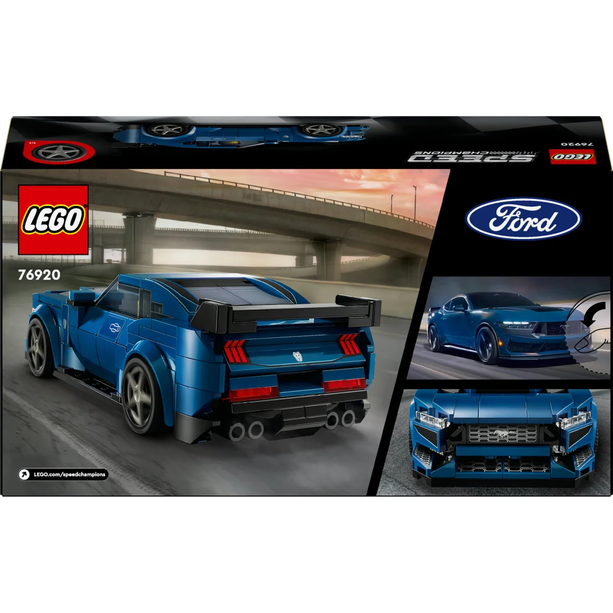 LEGO® Speed Ford Mustang Dark Horse Sportwagen 76920