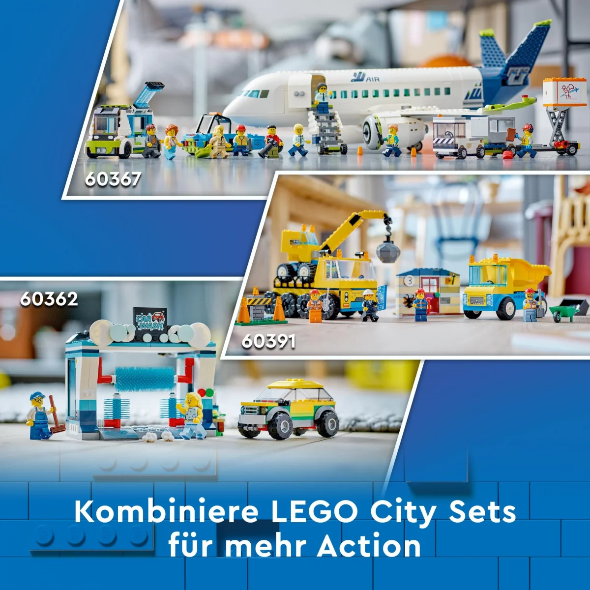 LEGO® City Passagierflugzeug 60367