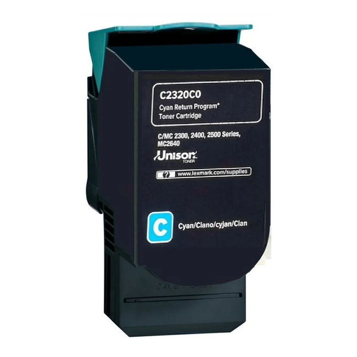 Lexmark C2320C0 Toner cyan 1.000 Seiten