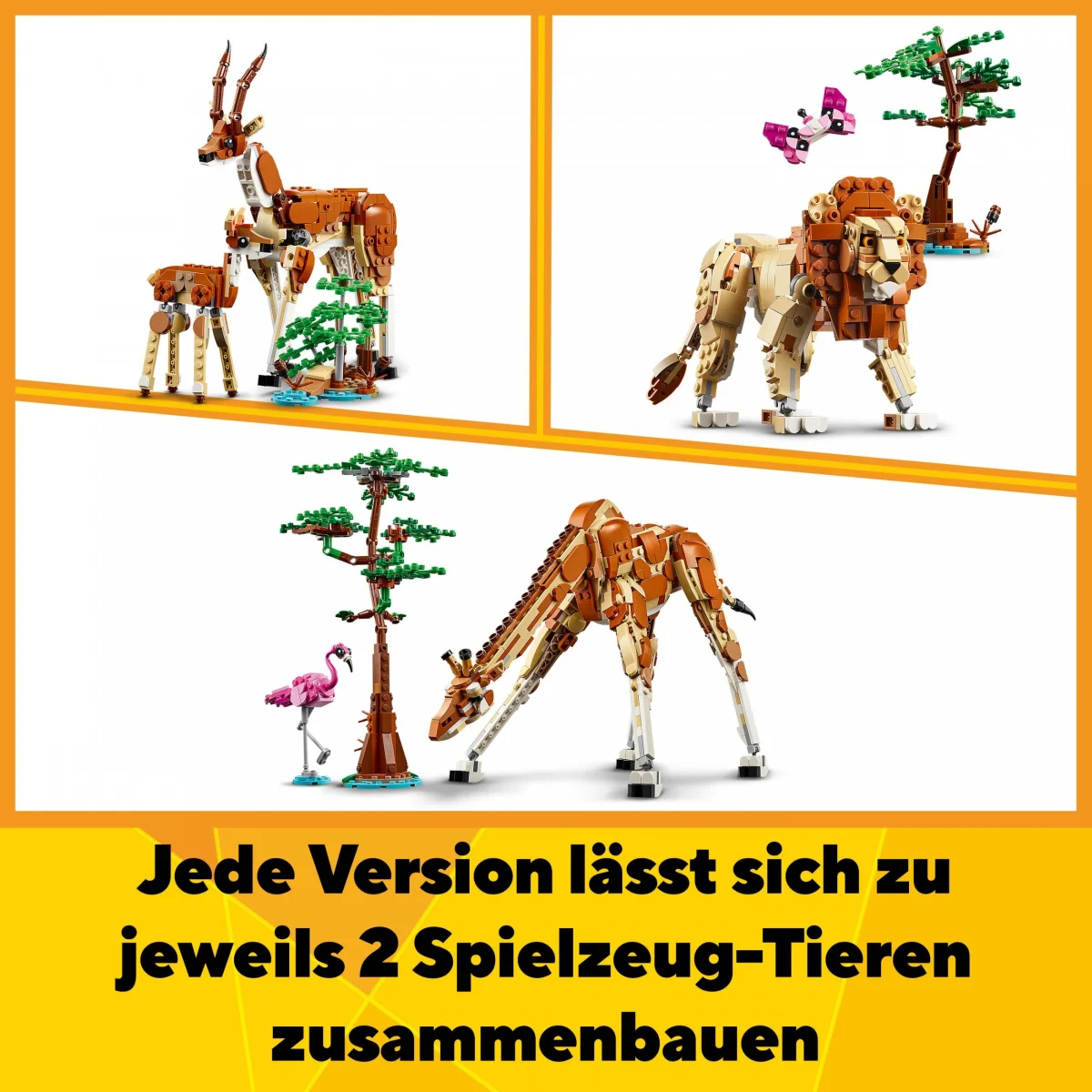 LEGO® Creator 3-in-1 Tiersafari 31150