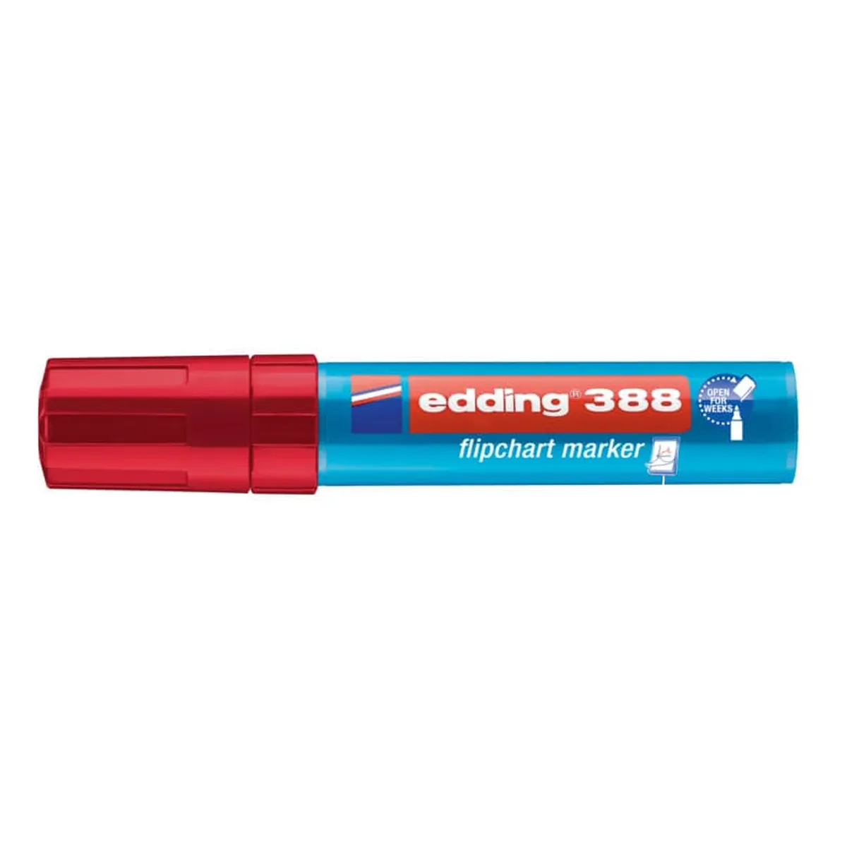 Edding 388 Flipchartmarker - 4 - 12 mm, rot