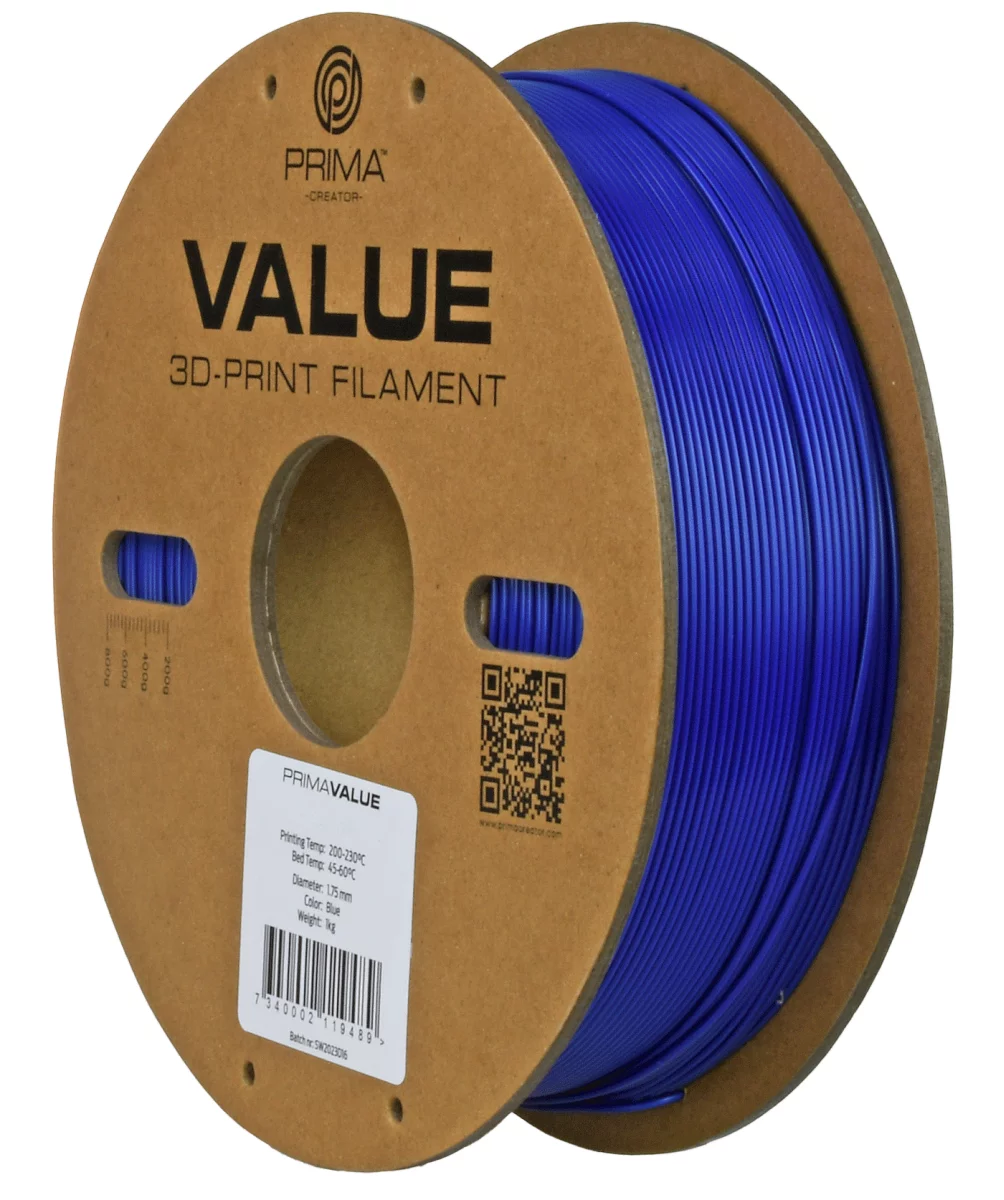 PrimaFilaments PrimaValue™ ABS - 1.75mm - 1 kg - blau