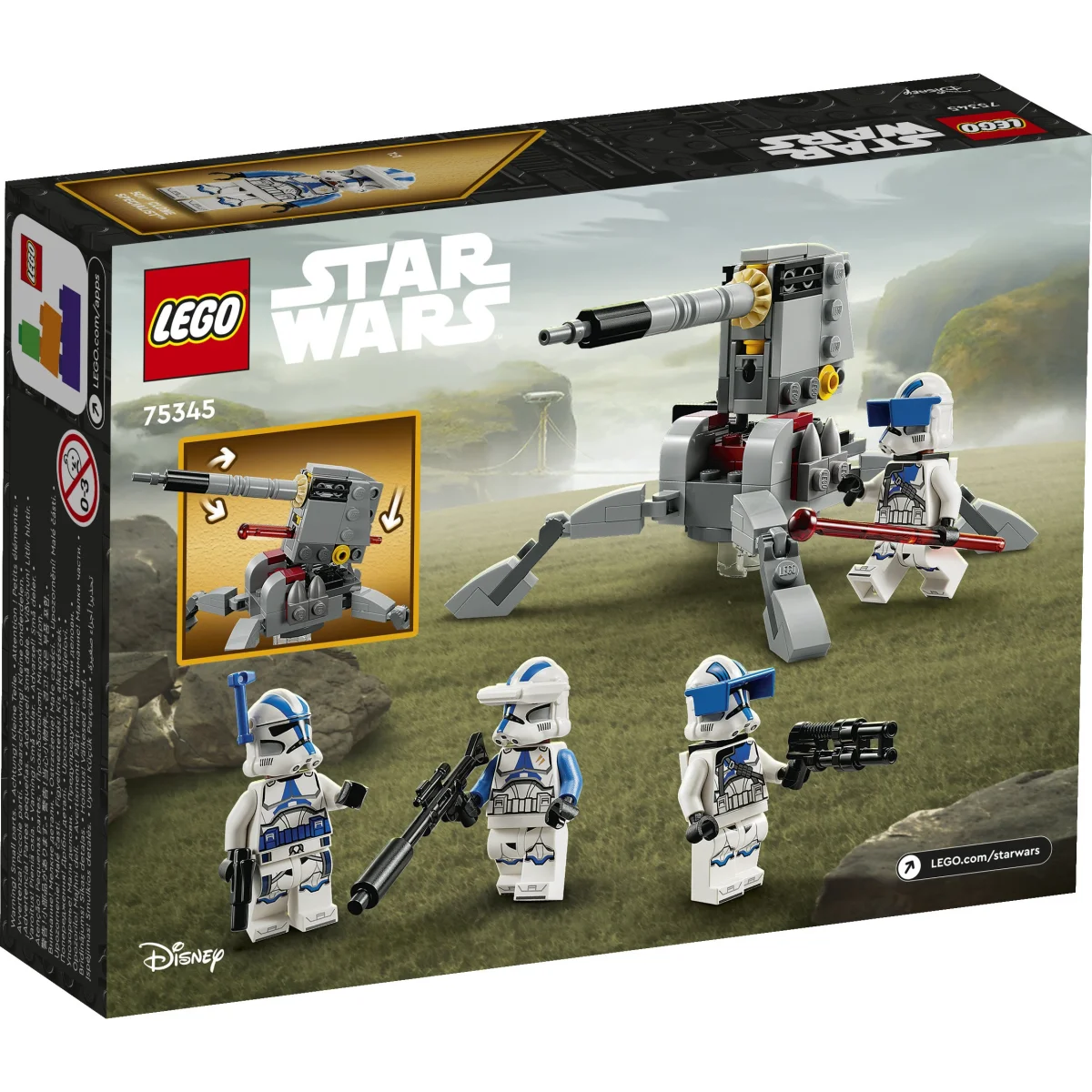 LEGO® Star Wars 501st Clone Troopers Battle Pack 75345