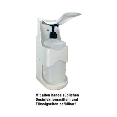 Desinfektionsmittelspender Armhebel - 1000ml, weiß