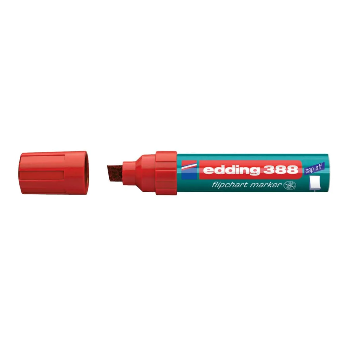 Edding 388 Flipchartmarker - 4 - 12 mm, rot