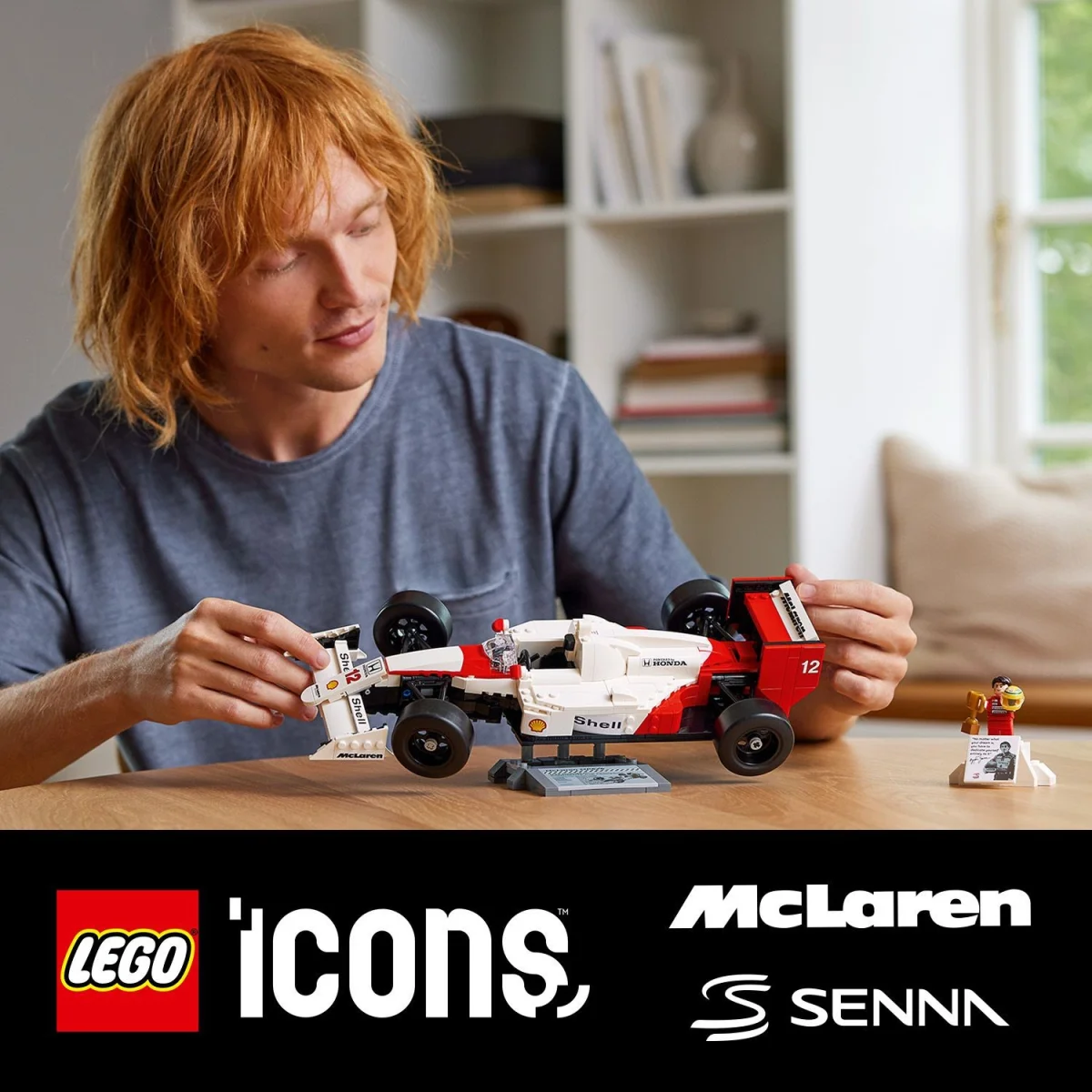 LEGO® Icons McLaren MP4/4 & Ayrton Senna 10330