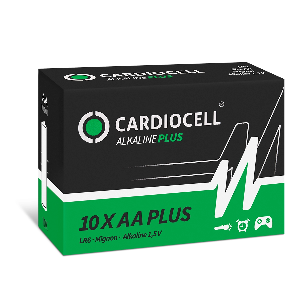 CardioCell Plus Batterien 'Mignon AA', 1,5V, 10 Stück