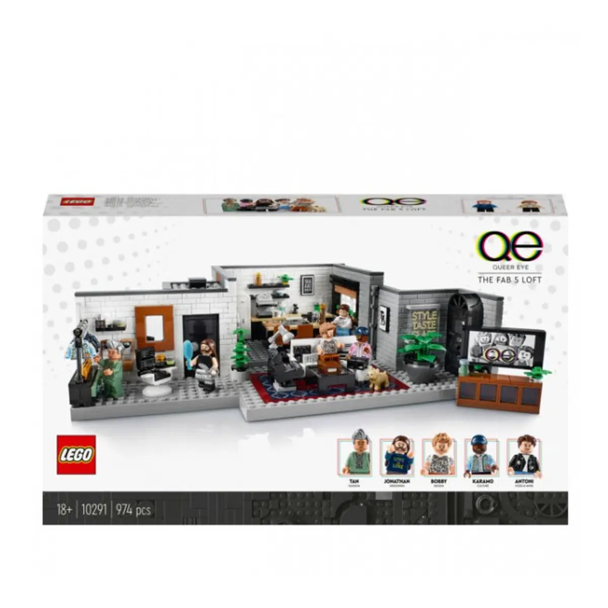 LEGO® Creator Expert - Queer Eye – Das Loft der Fab 5