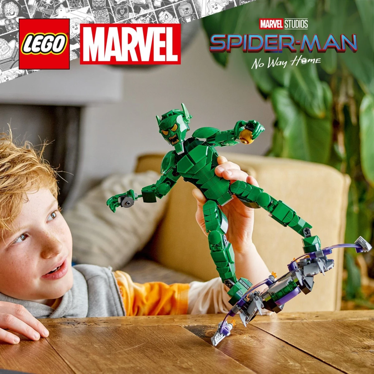 LEGO® Marvel Green Goblin Baufigur 76284