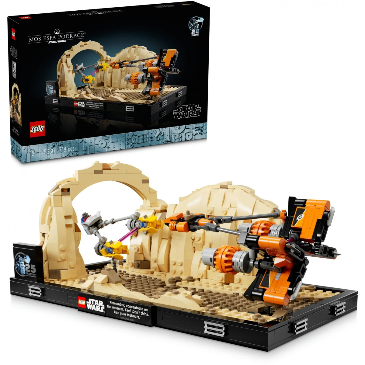 LEGO® Star Wars Podrennen in Mos Espa - Diorama 75380