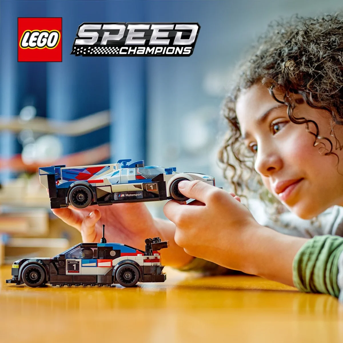 LEGO® Speed Champions BMW M4 GT3 & M Hybrid V8 Rennwagen 76922