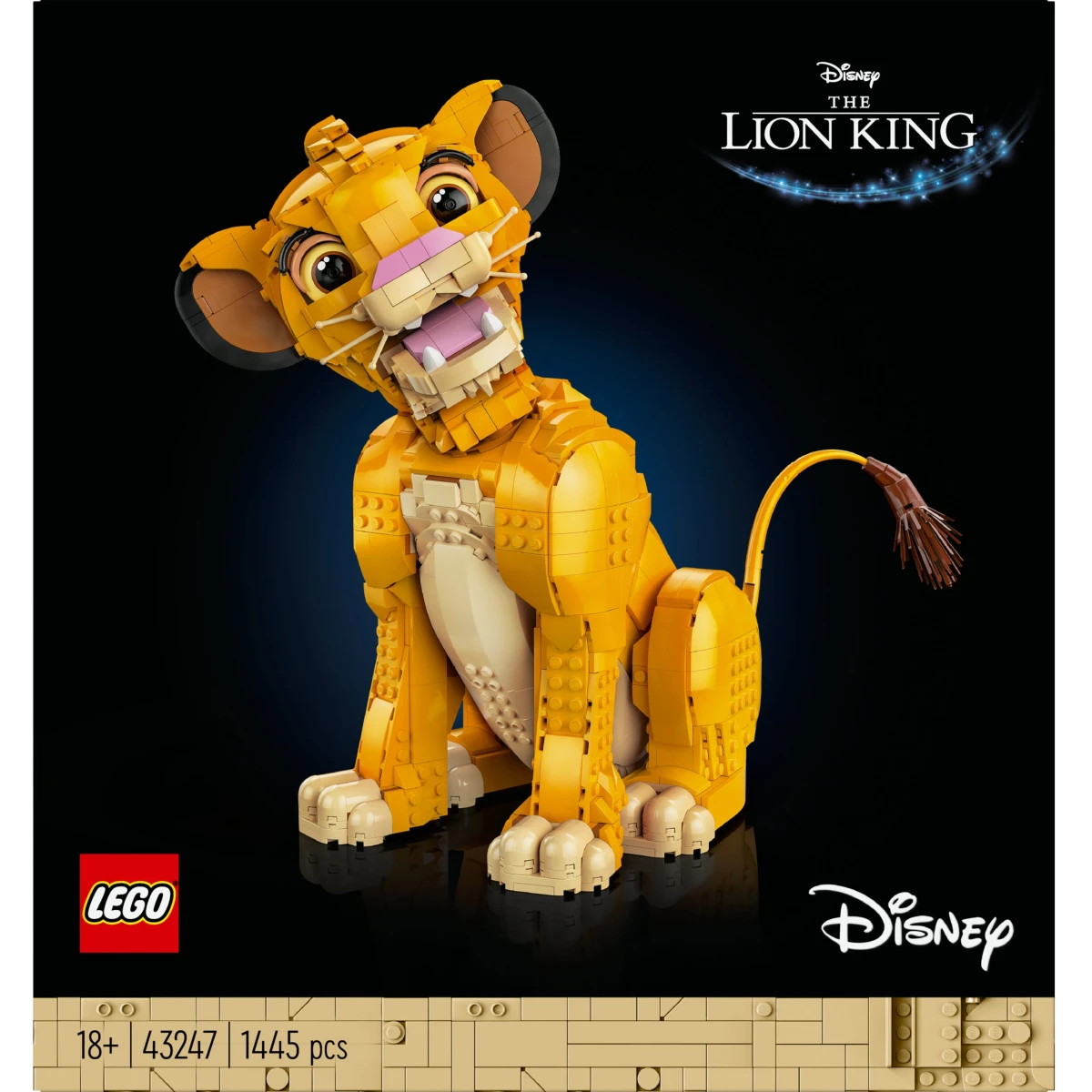 LEGO® Disney Simba, Der junge König der Löwen 43247