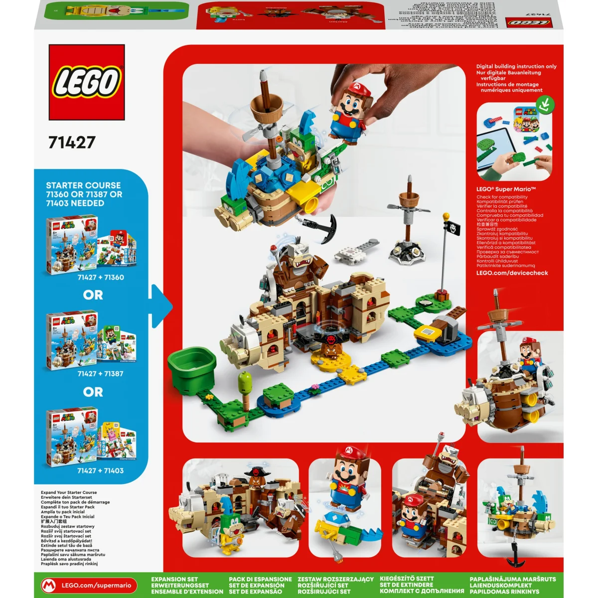 LEGO® Super Mario Larry und Mortons Luftgaleeren - Erweiterungsset 71427