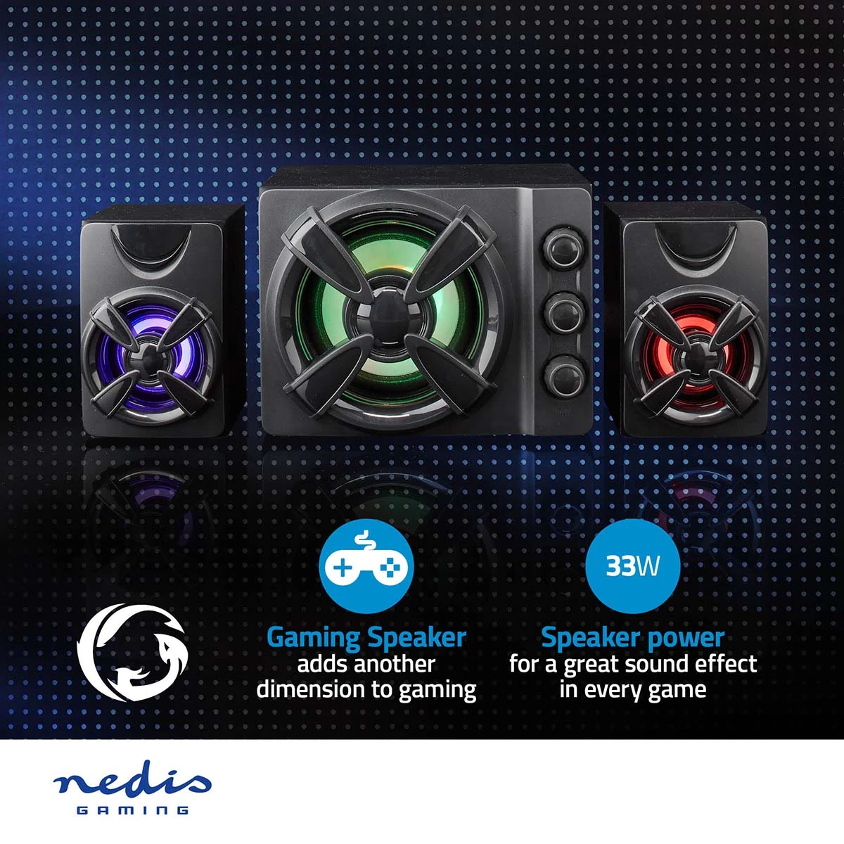 Nedis Gaming-Lautsprecher