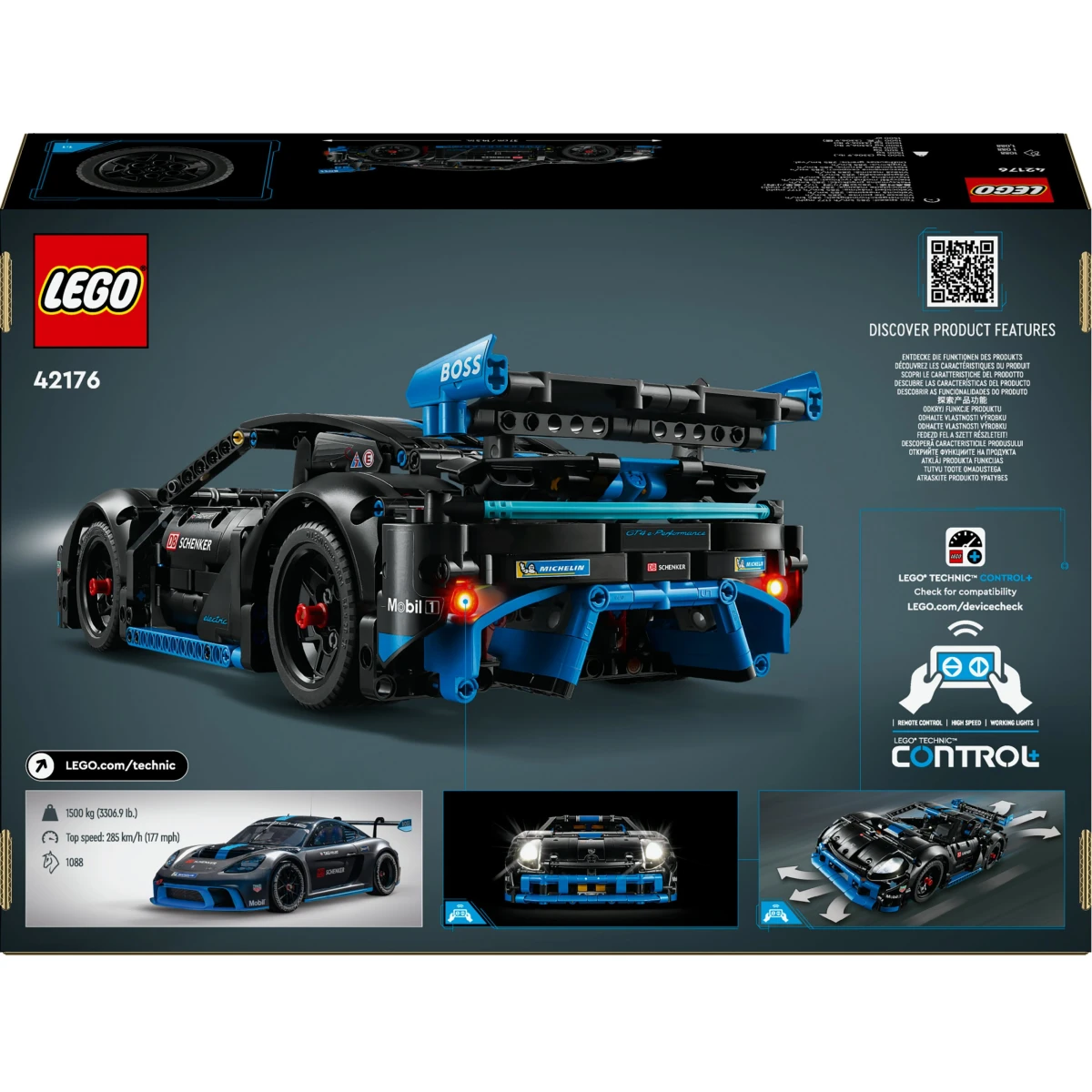 LEGO® Technic Porsche GT4 e-Performance Rennwagen 42176