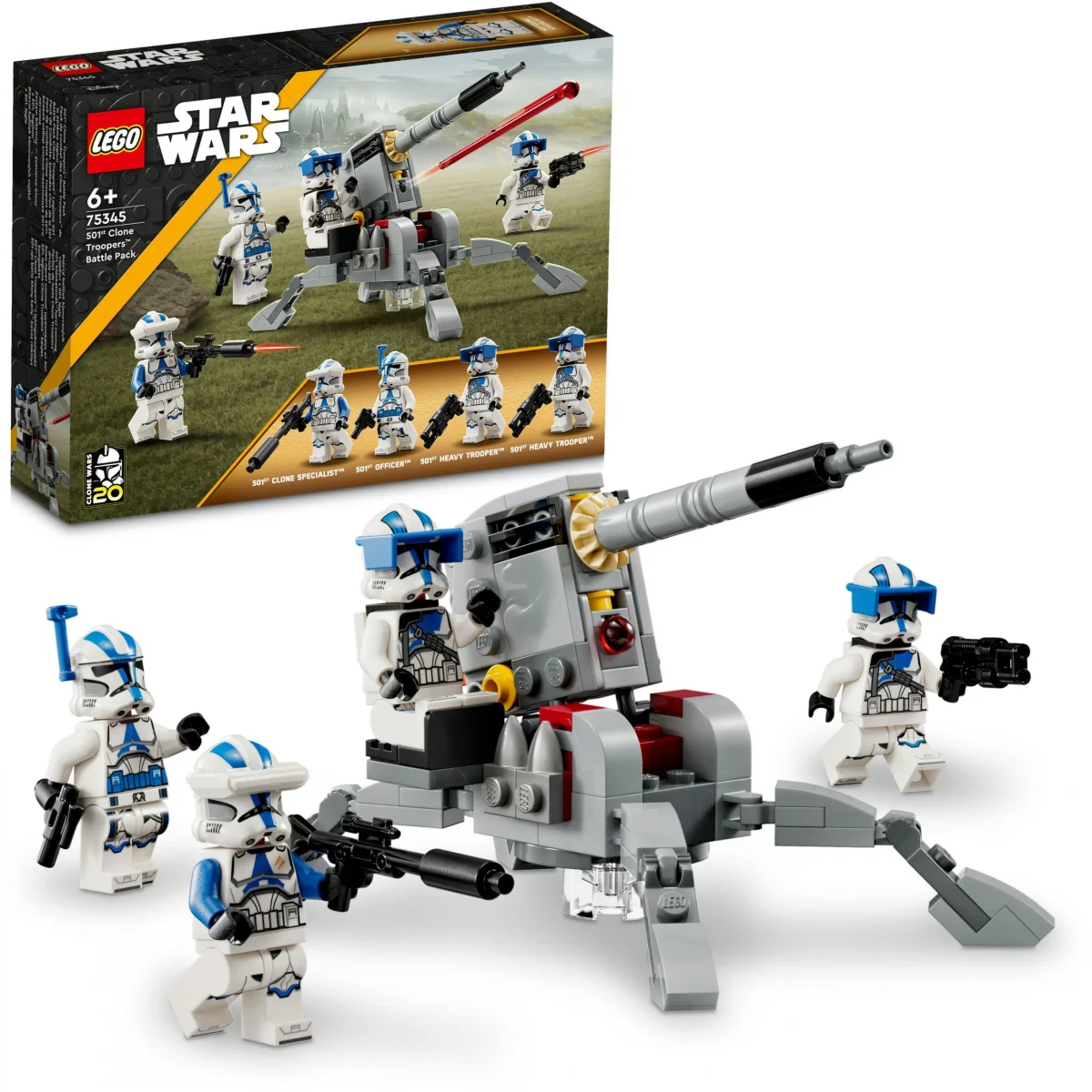 LEGO® Star Wars 501st Clone Troopers Battle Pack 75345