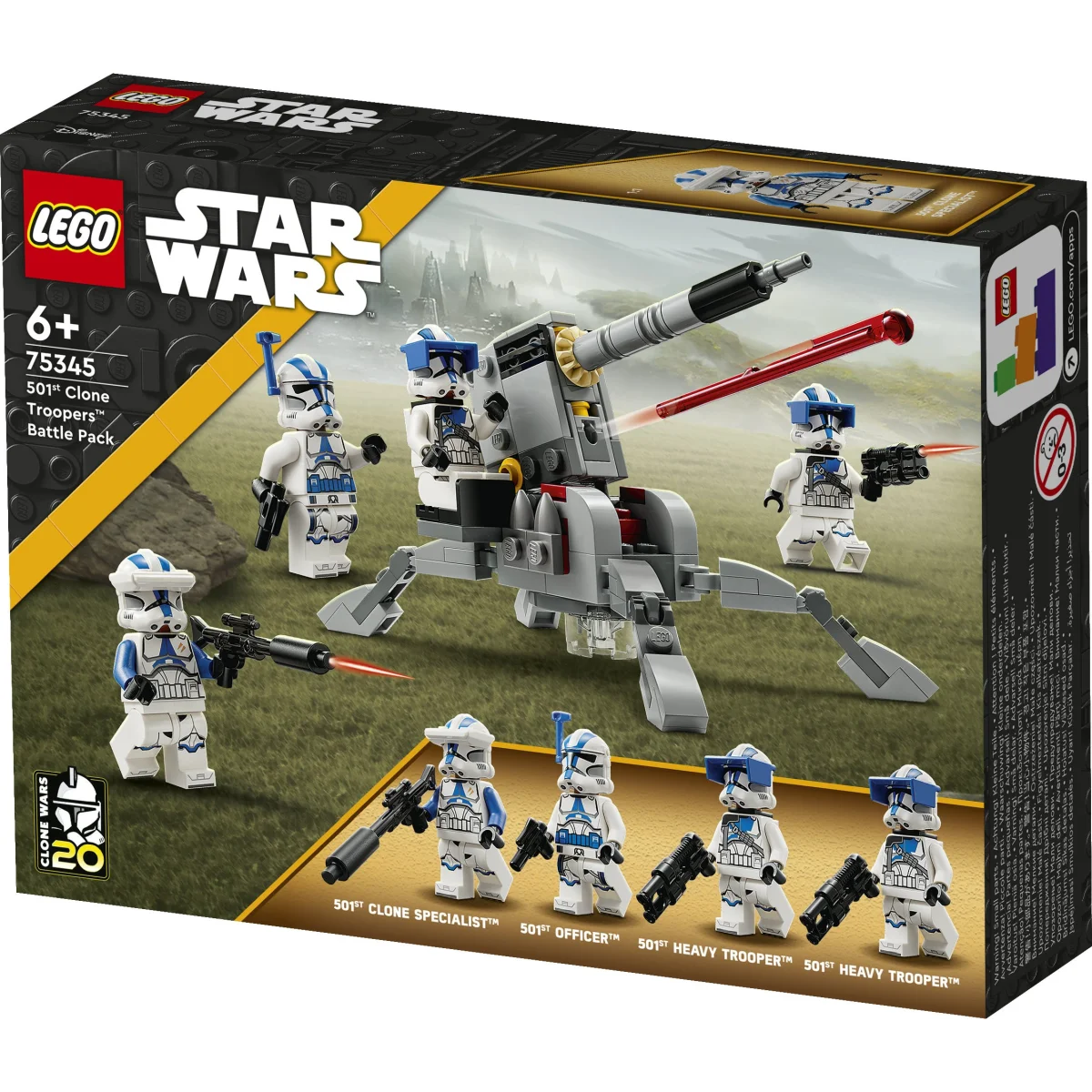 LEGO® Star Wars 501st Clone Troopers Battle Pack 75345