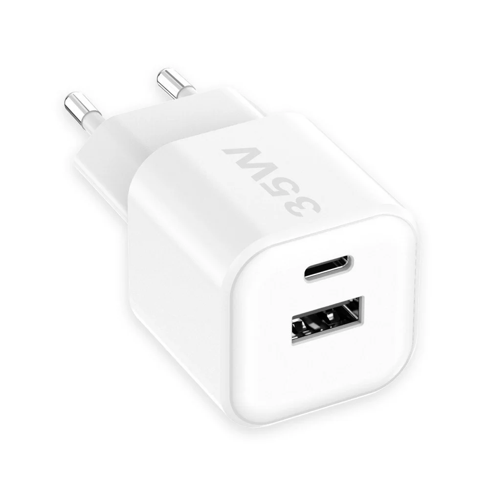 Fontastic Netzteil MINI GaNto 35W Type-C PD + USB-A FC weiss