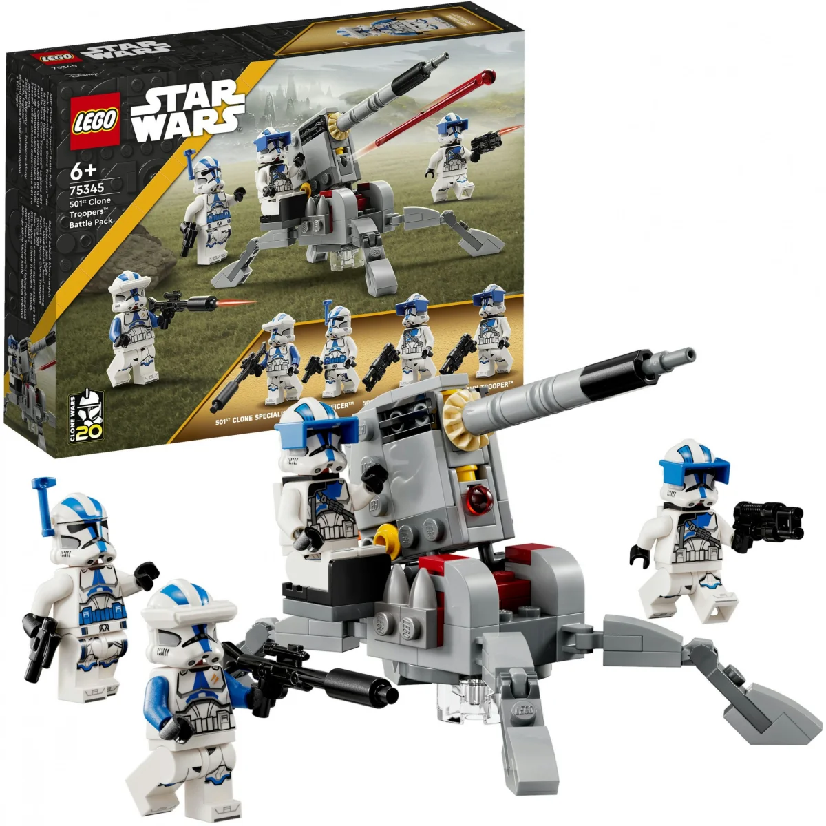 LEGO® Star Wars 501st Clone Troopers Battle Pack 75345