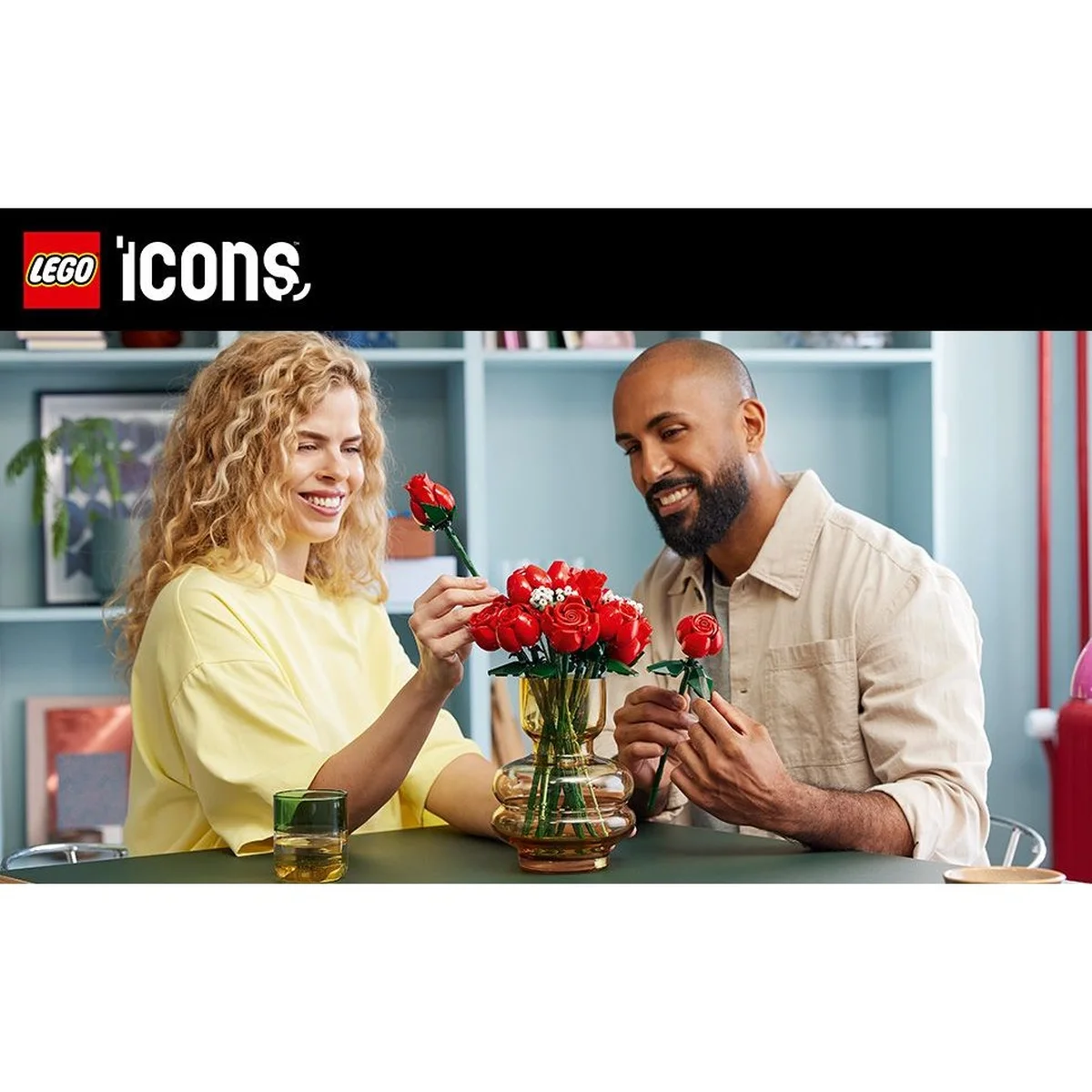 LEGO® Icons Rosenstrauß 10328