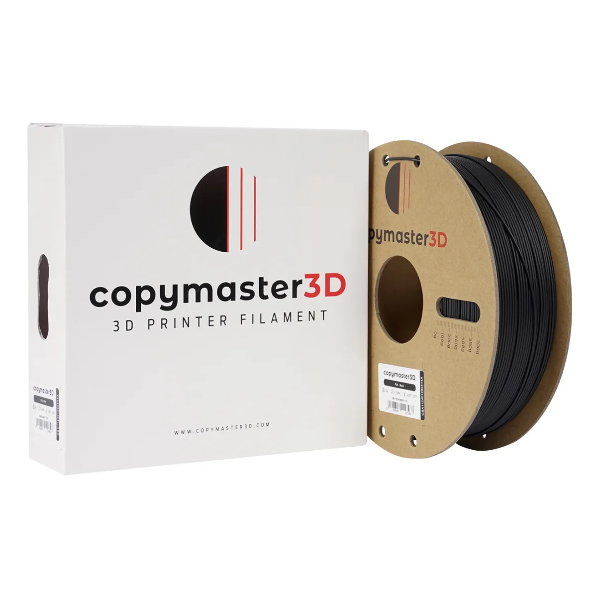 Copymaster 3D PLA Filament 1.75mm 1.000g schwarz