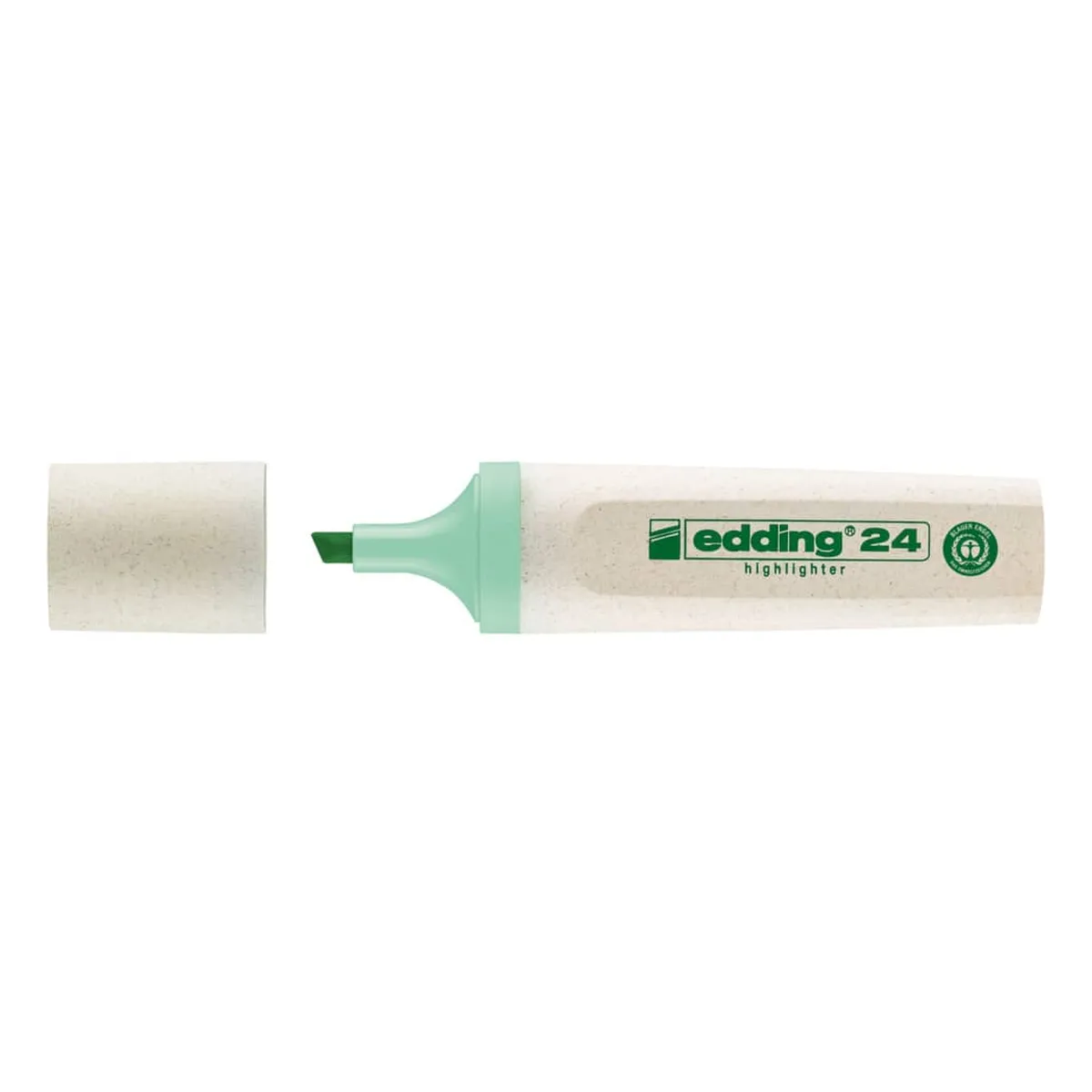 Edding 24 EcoLine Textmarker - nachfüllbar, pastellgrün