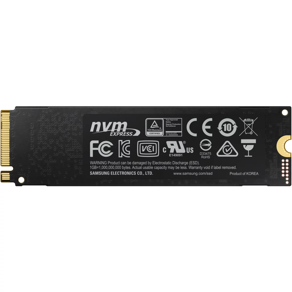 Samsung 970 EVO Plus M.2 500 GB PCI Express 3.0 V-NAND MLC NVMe