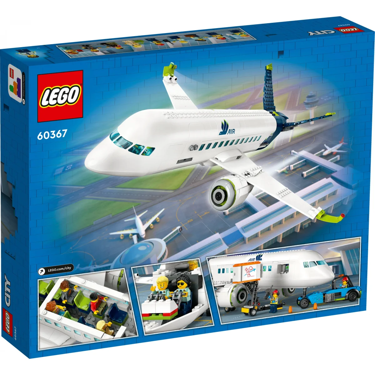 LEGO® City Passagierflugzeug 60367