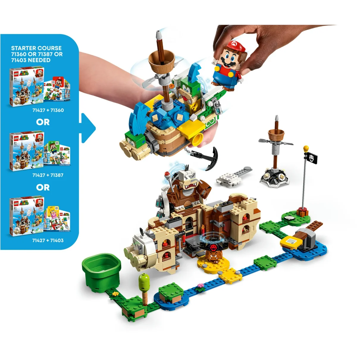 LEGO® Super Mario Larry und Mortons Luftgaleeren - Erweiterungsset 71427