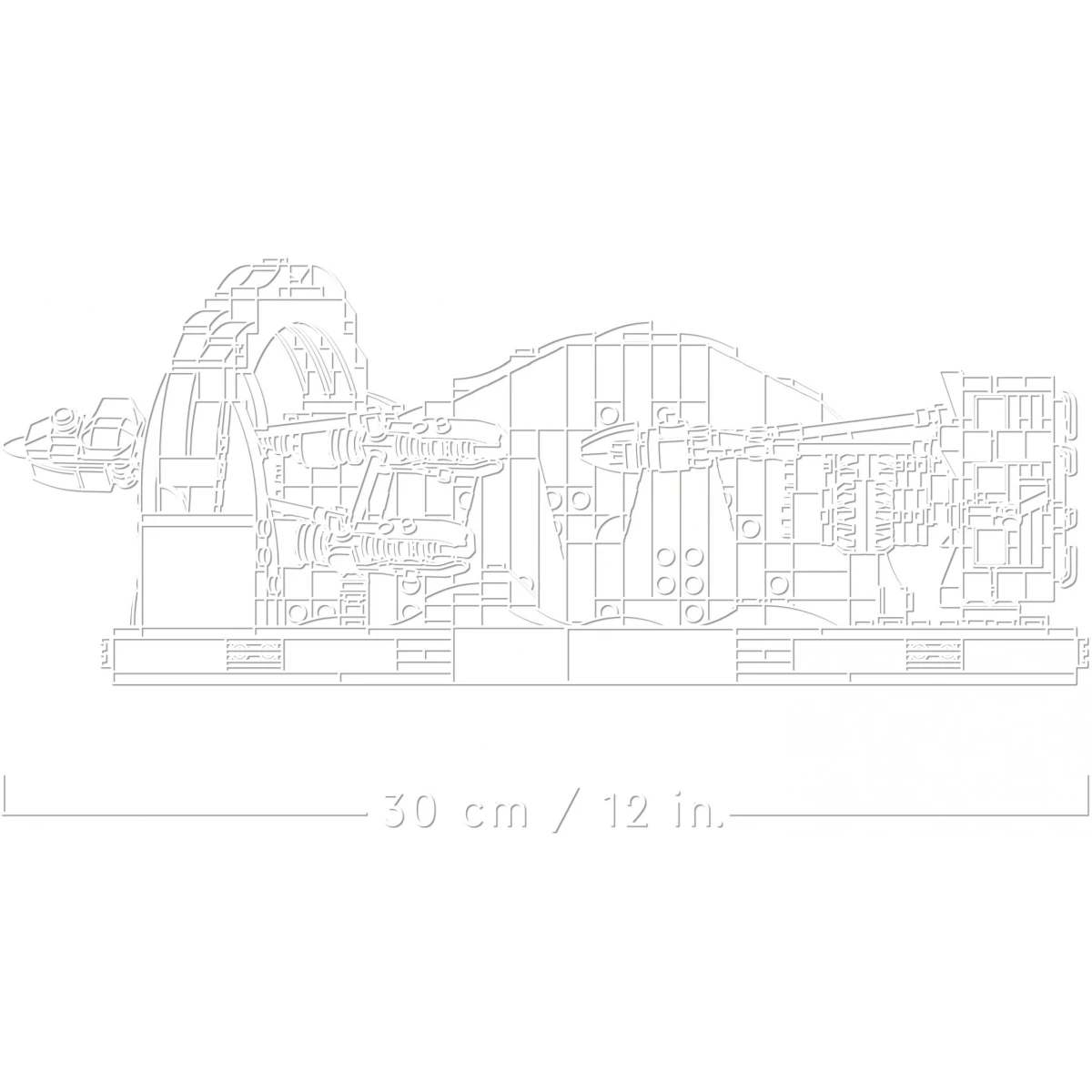 LEGO® Star Wars Podrennen in Mos Espa - Diorama 75380