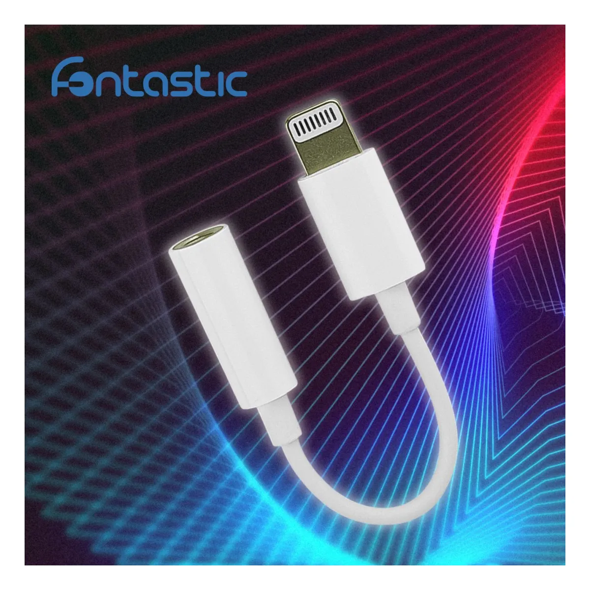 Fontastic Adapter 8-PIN auf 3,5-mm-Kopfhöreranschluss