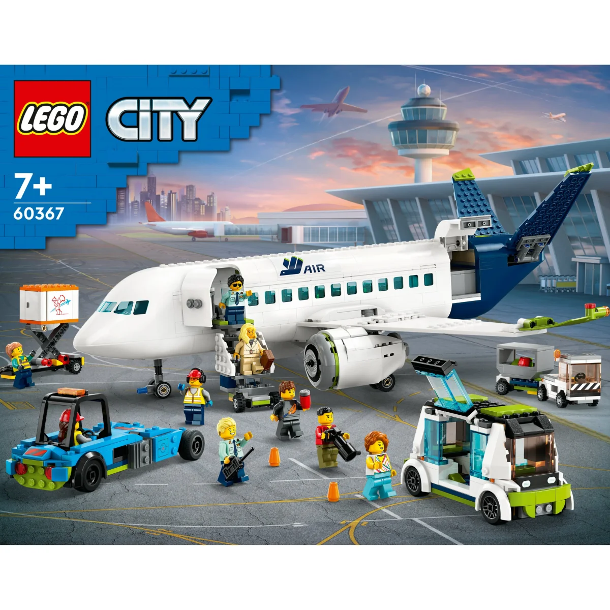 LEGO® City Passagierflugzeug 60367