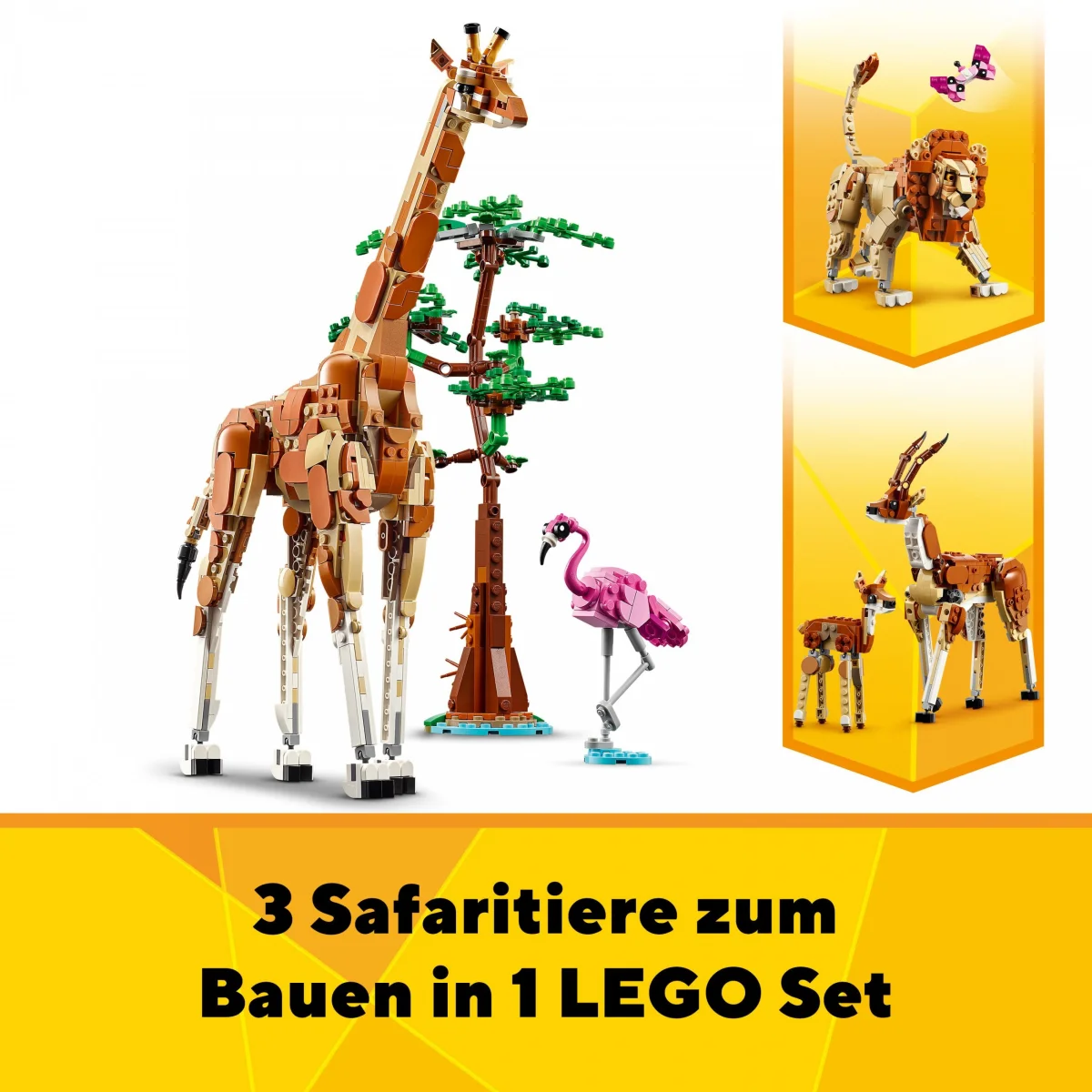 LEGO® Creator 3-in-1 Tiersafari 31150