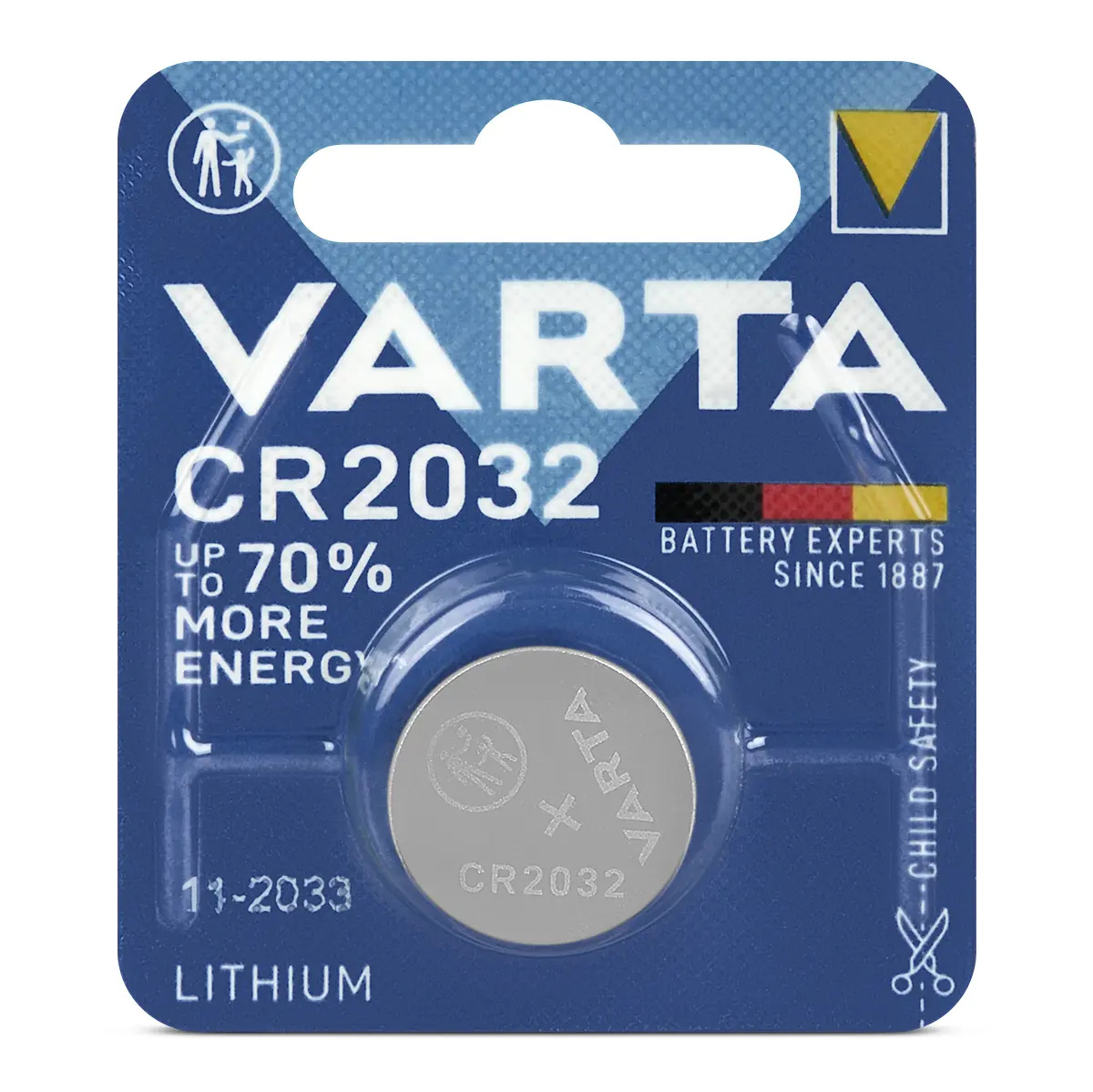 Varta Professional Knopfzelle 'CR2032', 3V