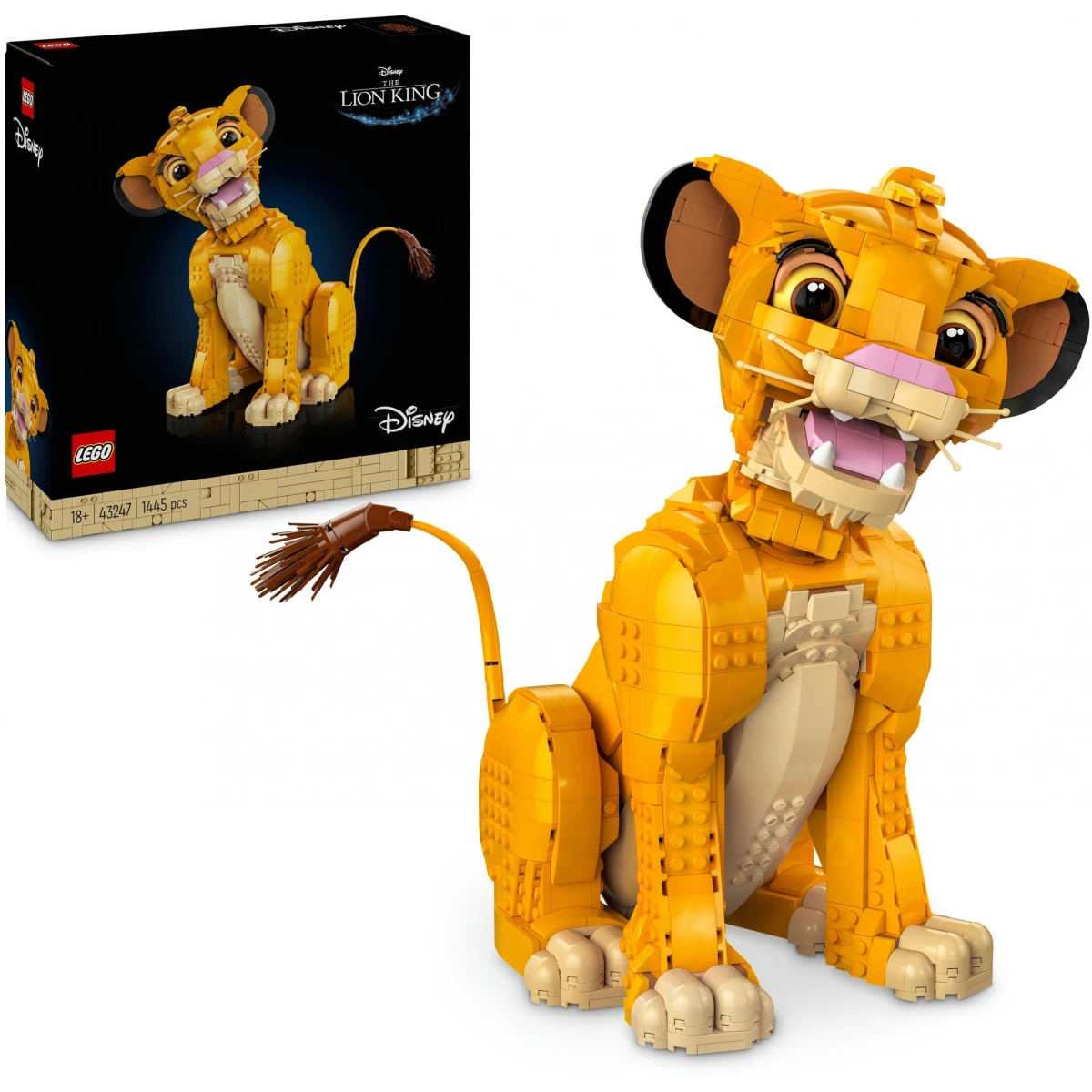 LEGO® Disney Simba, Der junge König der Löwen 43247