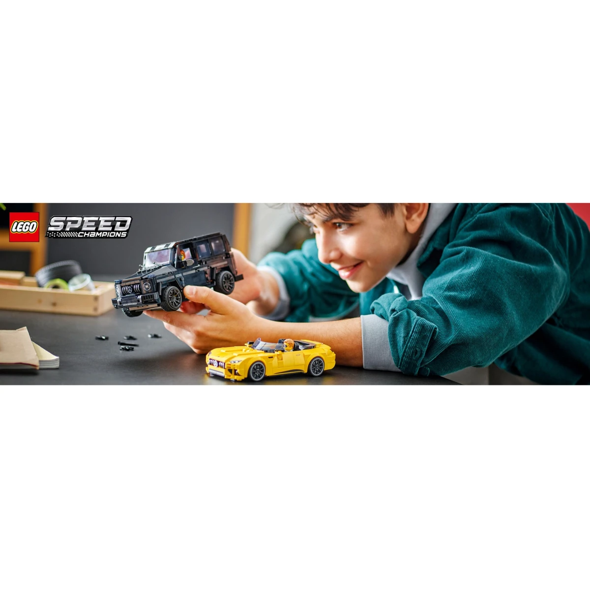 LEGO® Speed Champions Mercedes-AMG G 63 & Mercedes-AMG SL 63 76924